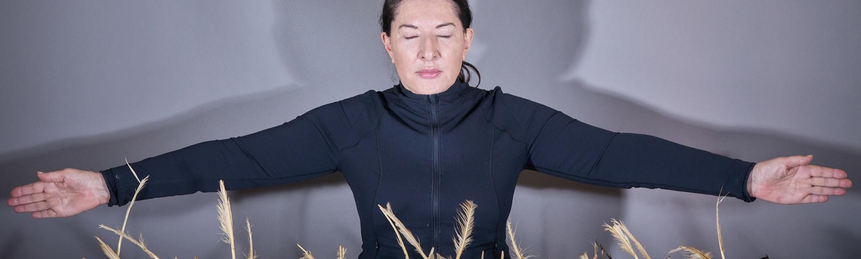 Still from the video ‘The Witch Ladder’, Marina Abramović, 2022.