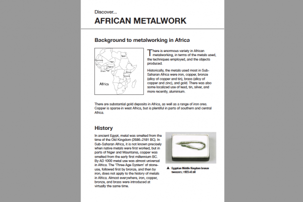 african metalwork