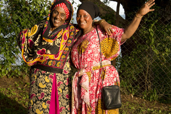Bibi Salehe and Bi Fatima, importer/exporters, mentors of unyago and traditional medicines and Swahili behaviours Tanga 2019