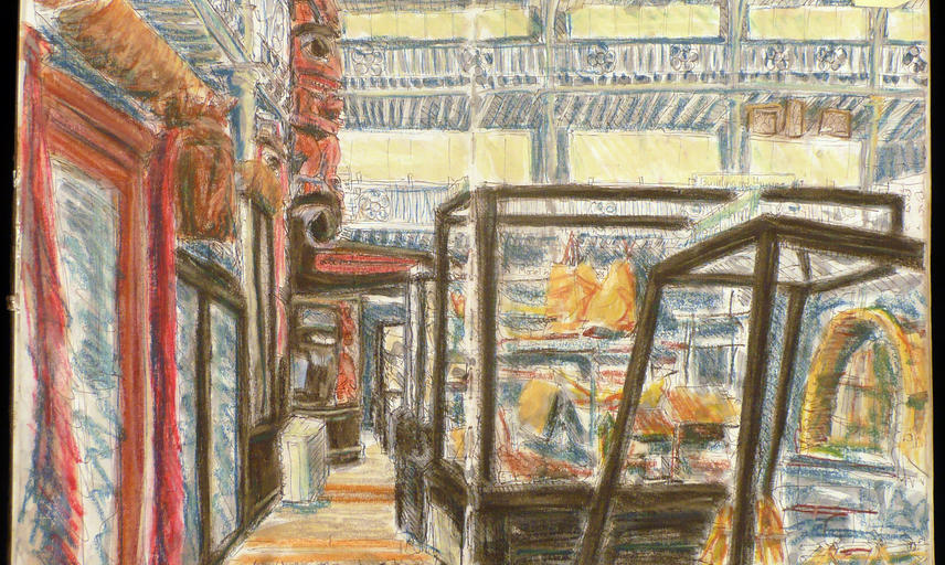 display cases sketchbook